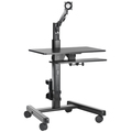 Chief Music Production Stand Mobile, QMP1PK1B QMP1PK1B